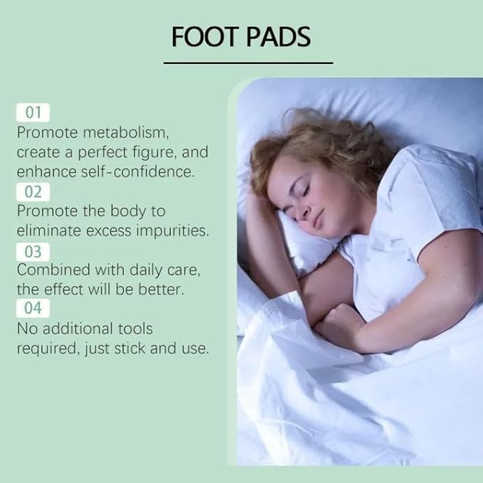 Herbal Detox Foot Pads | Natural Foot Care at Night