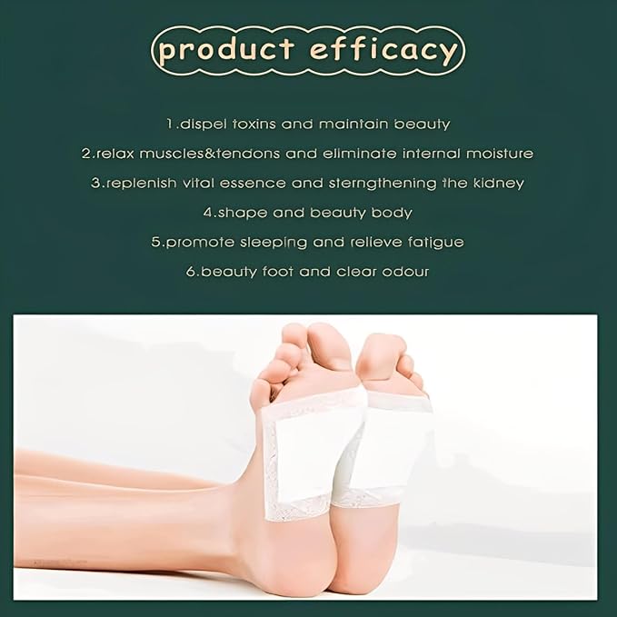 Herbal Detox Foot Pads | Natural Foot Care at Night
