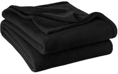Winter Single Bed Black Full Size Donation Blanket TC-300