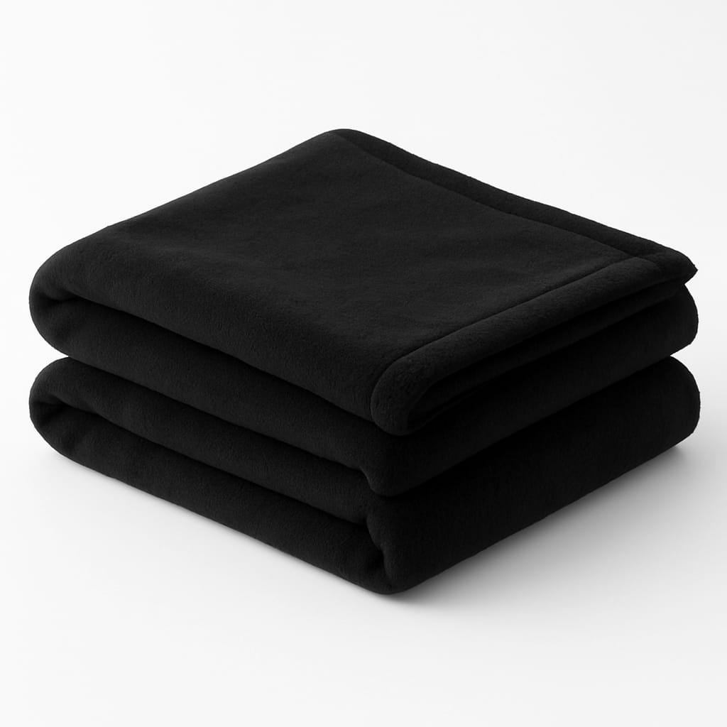 Winter Single Bed Black Full Size Donation Blanket TC-300